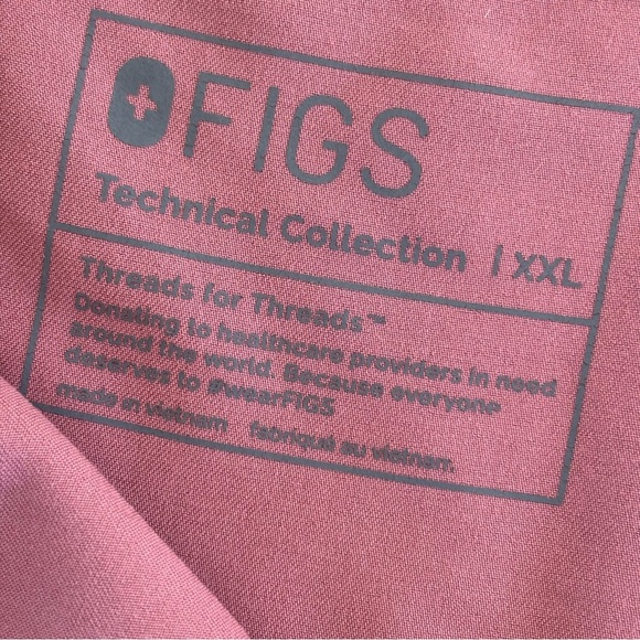 Figs Rafaela Oversized Scrub Top Size XXL - Picture 10 of 13